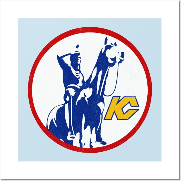 Defunct - Kansas City Scouts Hockey 1974 Wall Art by LocalZonly